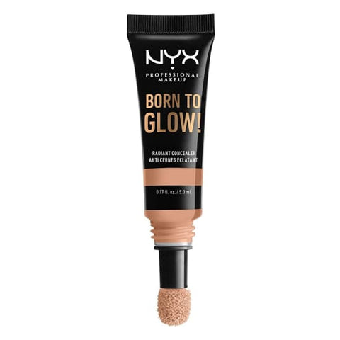 NYX Professional Makeup Born To Glow Radiant Concealer SOFT BEIGE BTGC7.5 - Health & Beauty:Makeup:Face:Concealer