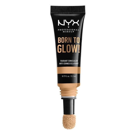 NYX Professional Makeup Born To Glow Radiant Concealer TRUE BEIGE BTGC08 - Health & Beauty:Makeup:Face:Concealer