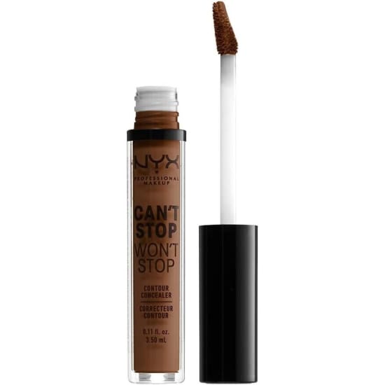 NYX Professional Makeup Can’t Stop Won’t Stop Contour Concealer MOCHA CSWSC19 - Health & Beauty:Makeup:Face:Concealer