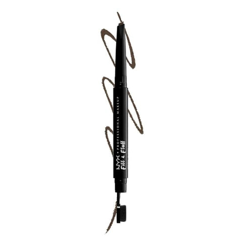 NYX PROFESSIONAL MAKEUP Fill & Fluff Eyebrow Pomade Pencil ASH BROWN FFEP05 - Health & Beauty:Makeup:Eyes:Eyebrow Liner & Definition