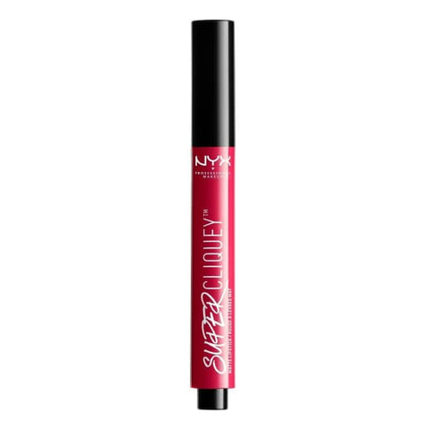 NYX Professional Makeup Super Cliquey Satin Matte Lipstick IN THE RED SCLS08 NEW - Health & Beauty:Makeup:Lips:Lipstick