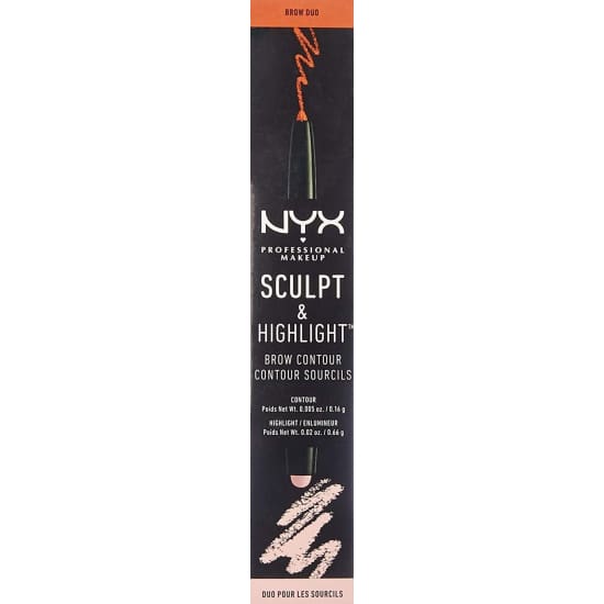 NYX Sculpt and Highlight Brow Contour Eyebrow Pencil AUBURN SOFT PINK SHBC04 eye - Health & Beauty:Makeup:Eyes:Eyebrow Liner & Definition