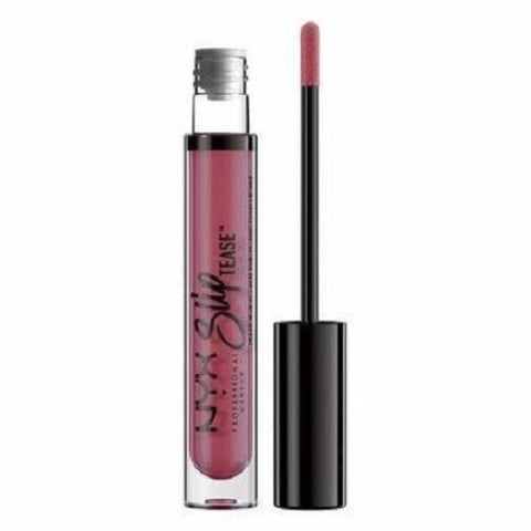 NYX Slip Tease Full Color Lip Oil BANG BANG STL004 plum colour lipstick - Health & Beauty:Makeup:Lips:Lip Plumper