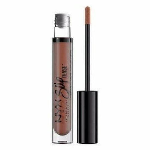 NYX Slip Tease Full Color Lip Oil BEYOND BASIC STL010 colour lipstick - Health & Beauty:Makeup:Lips:Lip Plumper