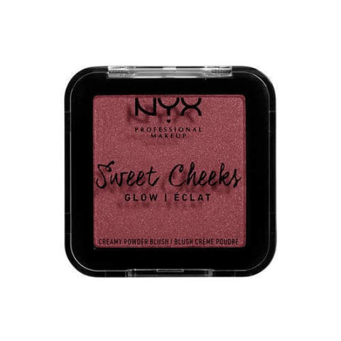 NYX Sweet Cheeks Creamy Powder Blush BANG BANG SCCPBG05 glow - Health & Beauty:Makeup:Face:Blush