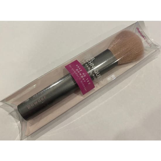 REAL TECHNIQUES Easy as 1 2 3 Powder + Bronzer Makeup Brush - Health & Beauty:Makeup:Makeup Tools & Accessories:Brushes