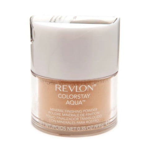 REVLON Colorstay Aqua Mineral Finishing Powder TRANSLUCENT MEDIUM 040 - Health & Beauty:Makeup:Face:Face Powder