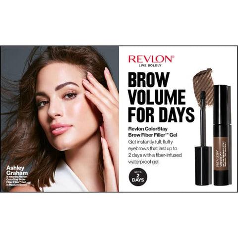 REVLON Colorstay Brow FIBER FILLER Eyebrow Eye Brow Gel CHOOSE YOUR COLOUR - Warm Brown 302 - Health & Beauty:Makeup:Eyes:Eyebrow Liner & 
