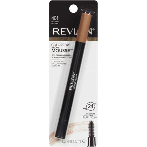 REVLON Colorstay Brow Mousse BLONDE 401 NEW eye eyebrow - Health & Beauty:Makeup:Eyes:Eyebrow Liner & Definition