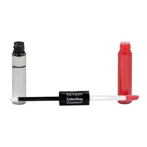 REVLON ColorStay Overtime Liquid Lipcolor Lipstick FOREVER SCARLET 040 NEW - Health & Beauty:Makeup:Lips:Lipstick