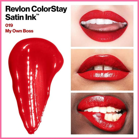 REVLON Colorstay Satin Ink Liquid Lipstick CHOOSE YOUR COLOUR New - My Own Boss 019 - Health & Beauty:Makeup:Lips:Lipstick