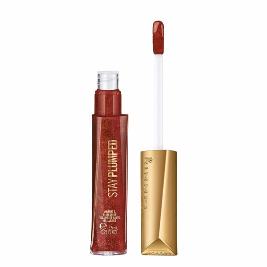 RIMMEL Stay Plumped Lip Gloss CHOOSE YOUR COLOUR New plumper lipgloss - Bronze Suga 760 - Health & Beauty:Makeup:Lips:Lip Plumper
