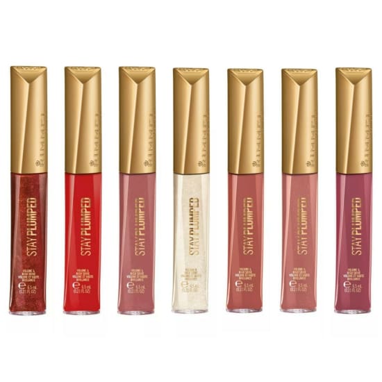 RIMMEL Stay Plumped Lip Gloss CHOOSE YOUR COLOUR New plumper lipgloss - Health & Beauty:Makeup:Lips:Lip Plumper