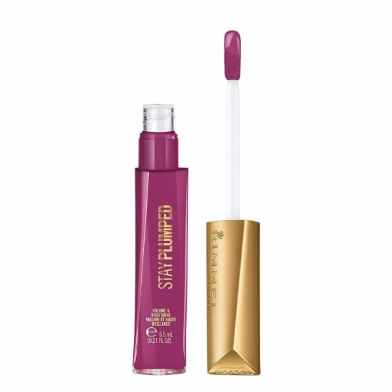 RIMMEL Stay Plumped Lip Gloss CHOOSE YOUR COLOUR New plumper lipgloss - Juicy Lucy 820 - Health & Beauty:Makeup:Lips:Lip Plumper