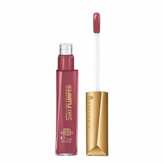 RIMMEL Stay Plumped Lip Gloss CHOOSE YOUR COLOUR New plumper lipgloss - Mauve Mama 211 - Health & Beauty:Makeup:Lips:Lip Plumper