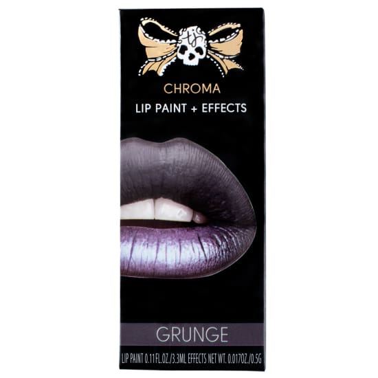 TATTOO JUNKIE Chroma Lip Paint + Effects Matte Lipcolor Lipstick GRUNGE Kit - Health & Beauty:Makeup:Lips:Lipstick