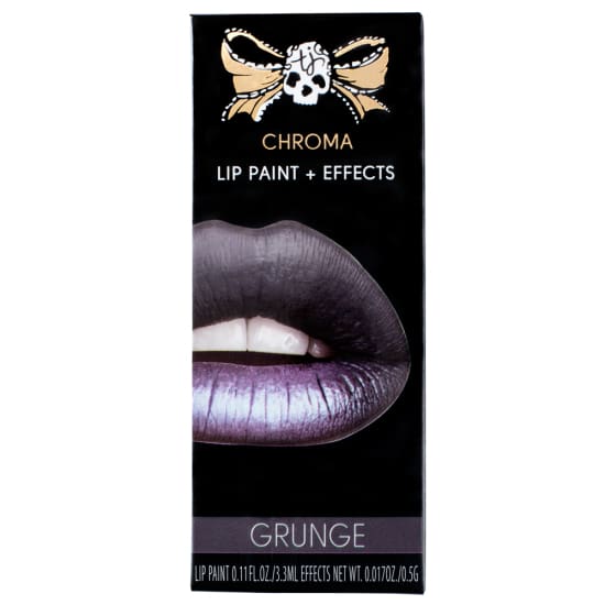 TATTOO JUNKIE Chroma Lip Paint + Effects Matte Lipcolor Lipstick GRUNGE Kit - Health & Beauty:Makeup:Lips:Lipstick